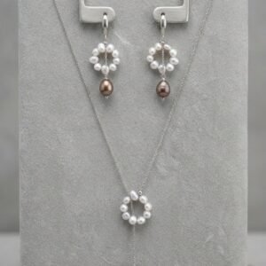 Aureline Baroque Pearl Infinity Set
