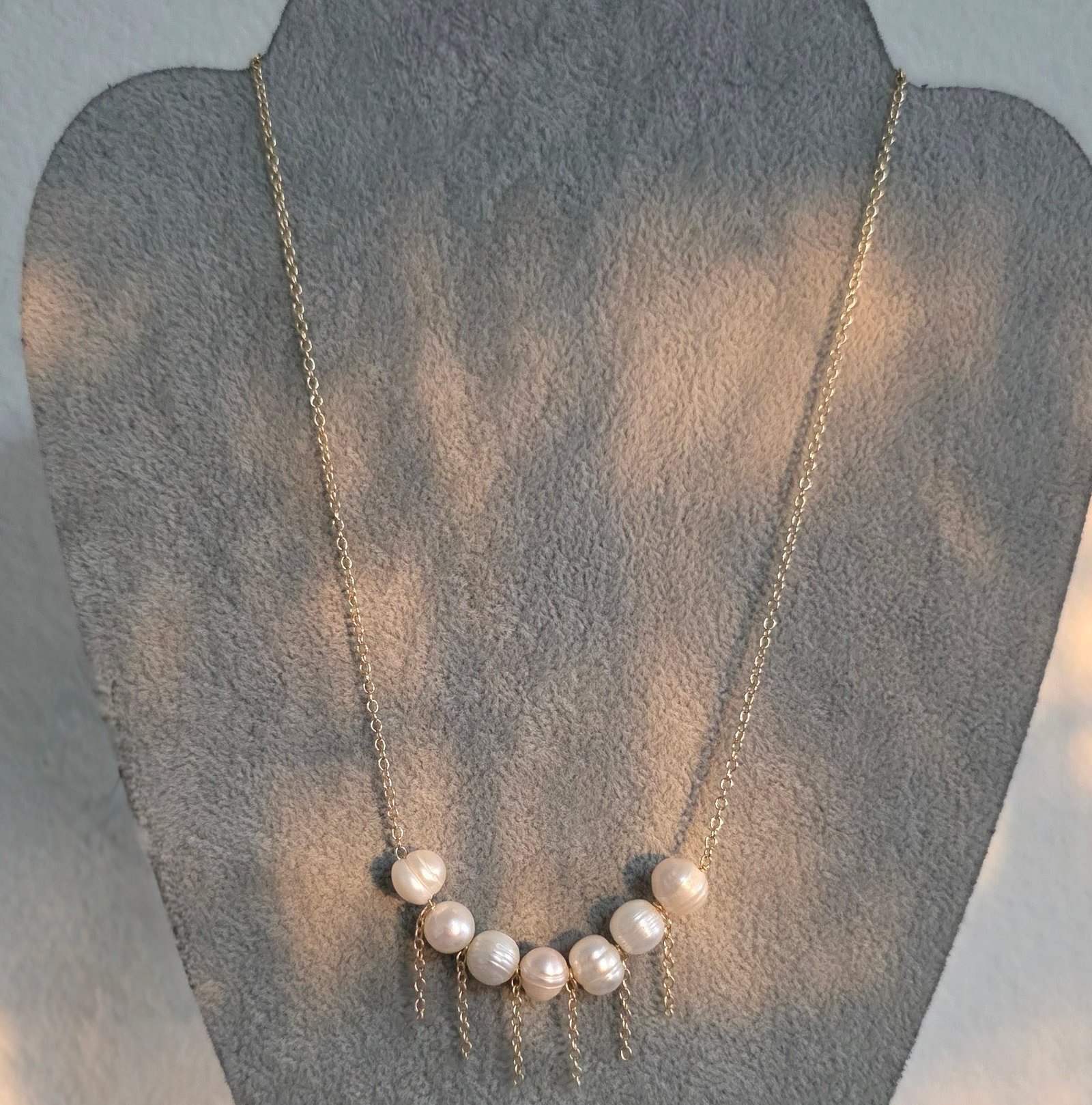 Aureline Pearl Flow Necklace