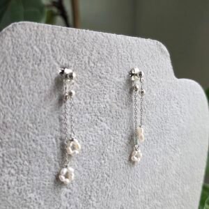 Aureline Pearl Garden Drop Earrings