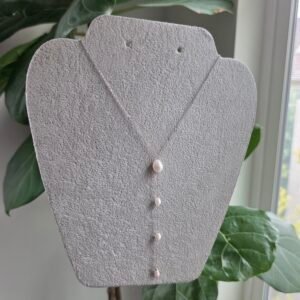 Aureline Pearl Line Necklace