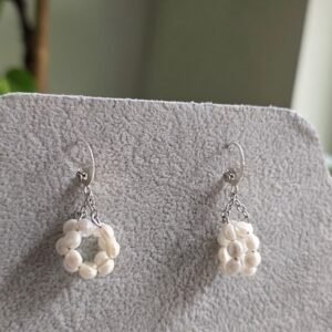 Aureline Pearl Twist Earrings