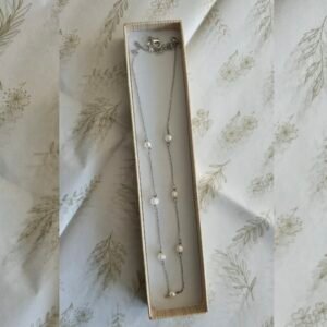 Aureline Pearl Dot Necklace